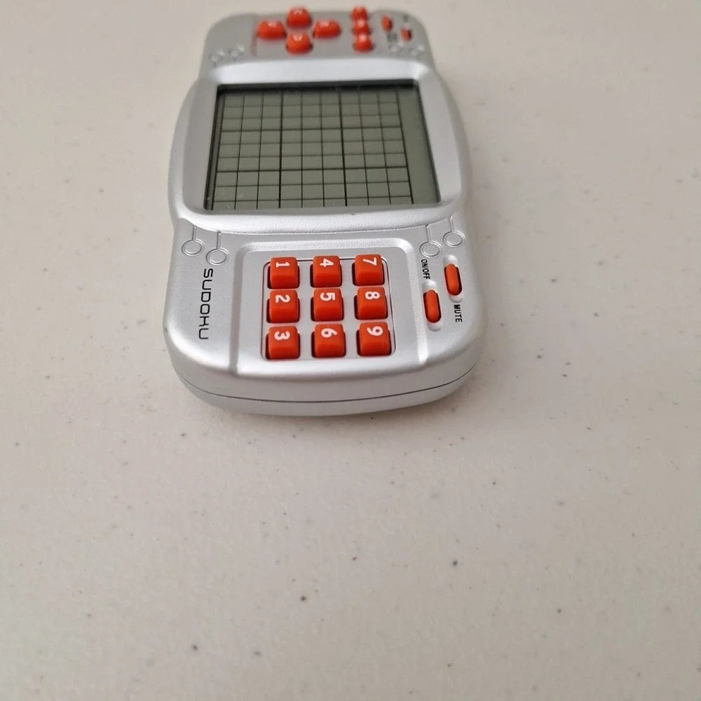 Vintage SUDOKU Electronic Handheld Game w/ Help and Hint Features TESTED